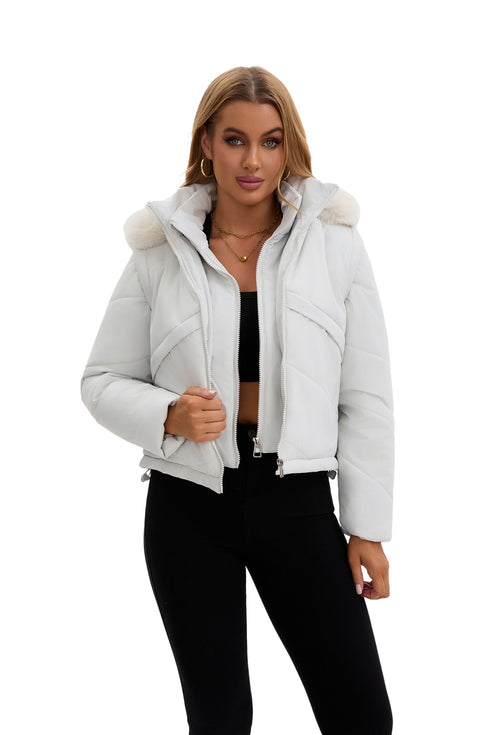 Short Cotton Padded Jacket