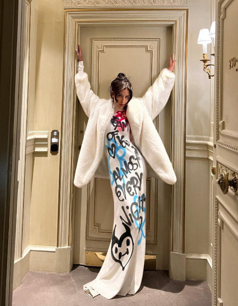 High Neck Maxi Dress