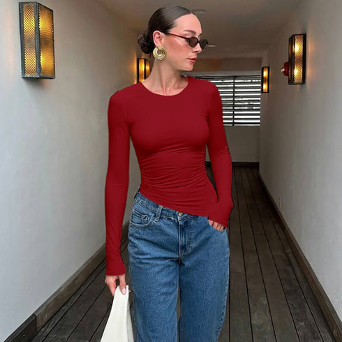 Slim Fit Long Sleeve Top