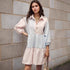 Patchwork Shirt Dress