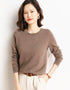 Round Neck Long Sleeve Sweater