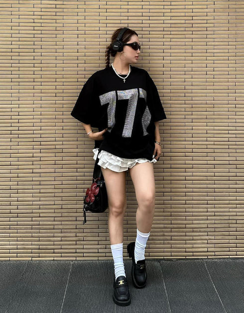 Oversized Graphic Print T-Shirt