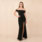 Classic Boat Neck Maxi Dress