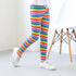 Girls' Spring And Autumn Thin Elastic Printed Pants
