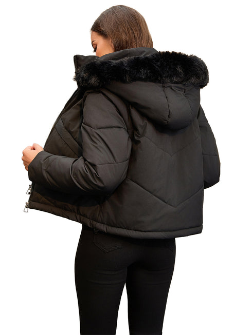 Short Cotton Padded Jacket