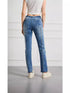 Women's Slim Fit Mid-Rise Stretch Jeans