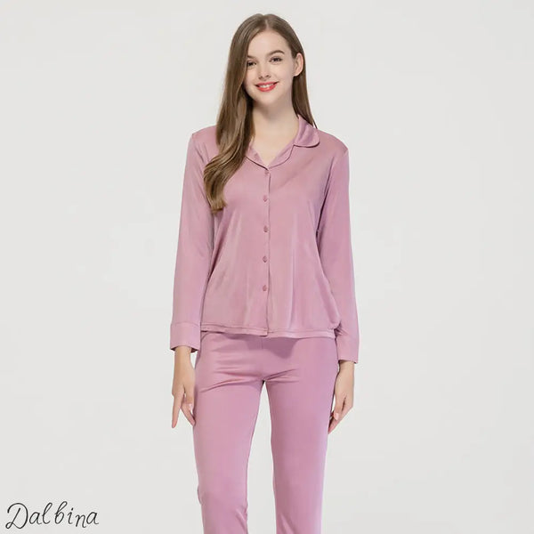 Dalbina Essentials – Luxe Knit Silk Set Cameo Red / 2XL Luxe Lounge Set