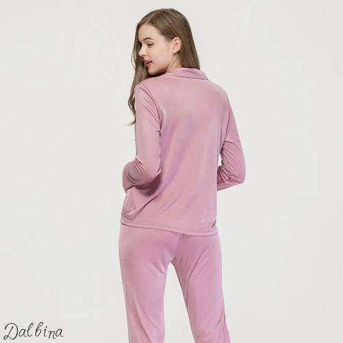 Dalbina Essentials – Luxe Knit Silk Set Luxe Lounge Set