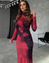Long Sleeve Bodycon Maxi Dress