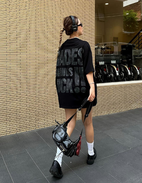 Oversized Graphic Print T-Shirt