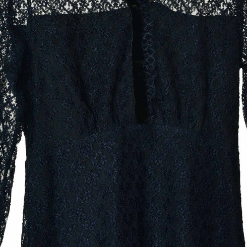 Hollow Lace V-Neck Dress