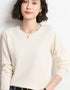 Round Neck Long Sleeve Sweater