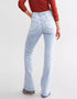 High Waist Button Front Jeans