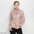 Ladies’ winter down jacket light pink / M