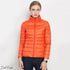 Ladies’ winter down jacket Orange / M