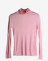 Silk High Neck Bottoming Shirt Women’s Pullover Long Sleeve T-shirt T-shirt