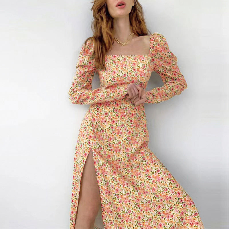 Boho Slit Maxi Dress – Youth Edit