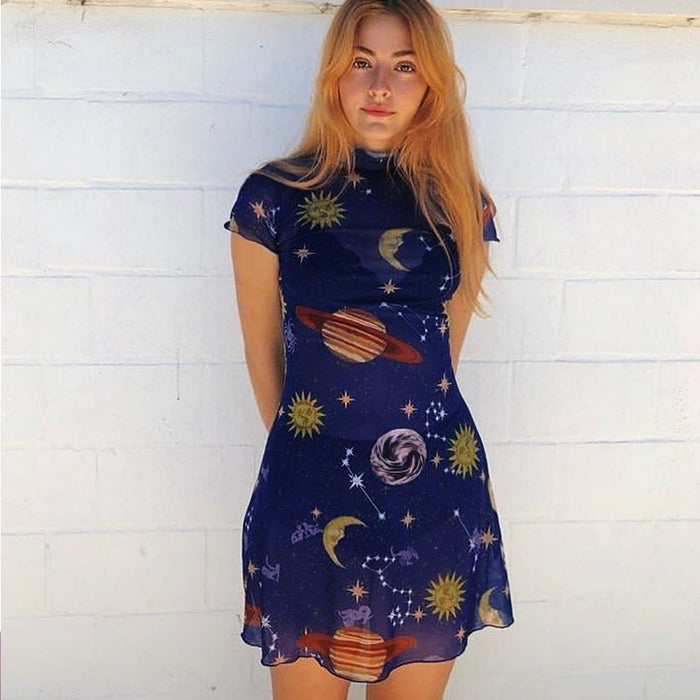 Celestial Allure Dress – Galaxy Night Edit