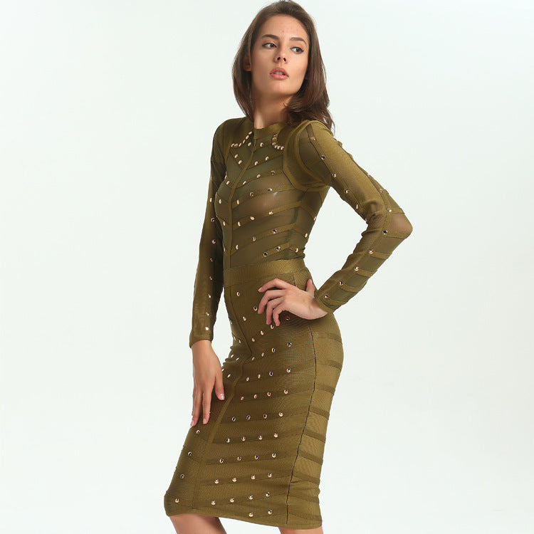 Molten Gold Bodycon – Dalbina After Dark