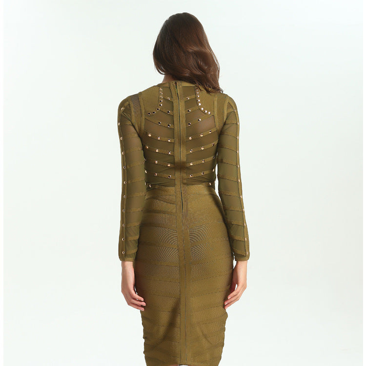 Molten Gold Bodycon – Dalbina After Dark