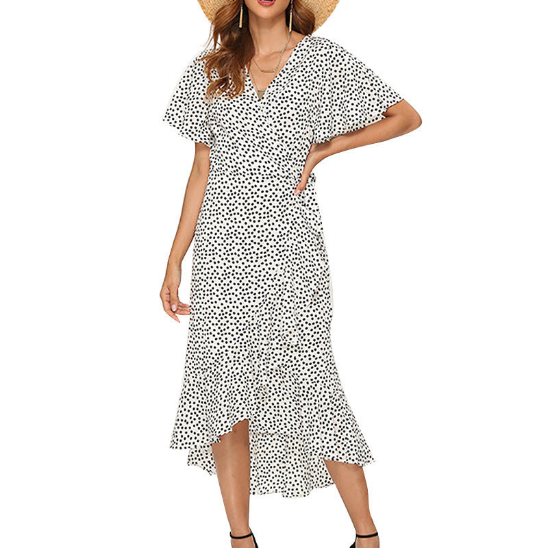 Printed Elegance Maxi Dress