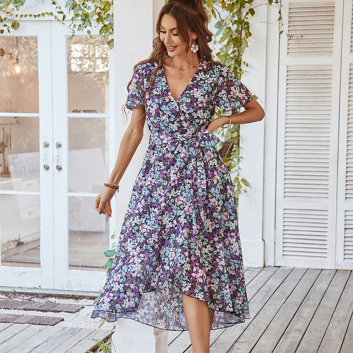 EuroFlair Print Dress