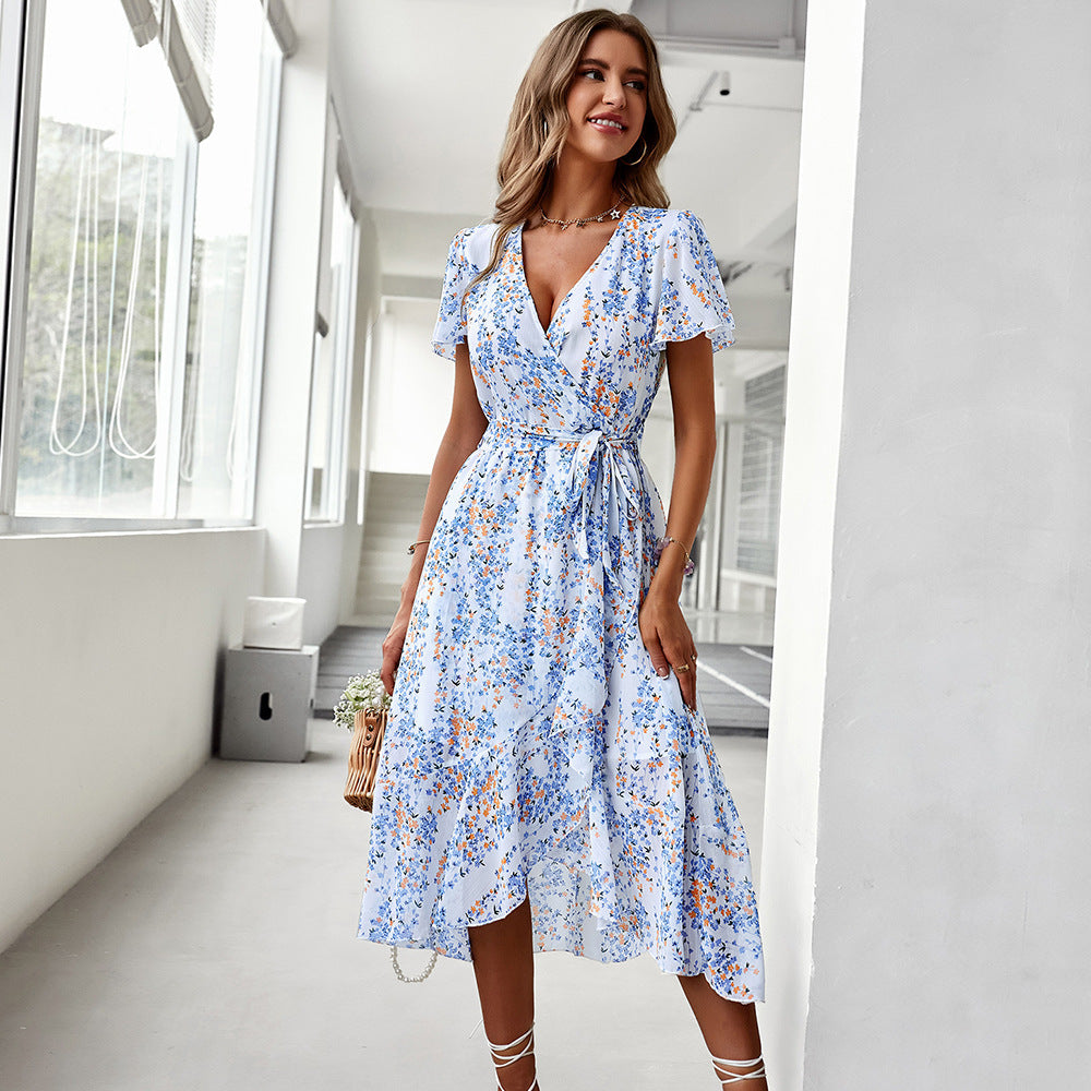 EuroFlair Print Dress