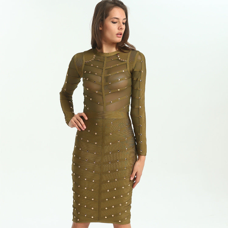 Molten Gold Bodycon – Dalbina After Dark