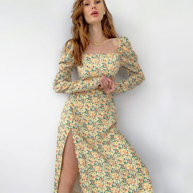 Boho Slit Maxi Dress – Youth Edit