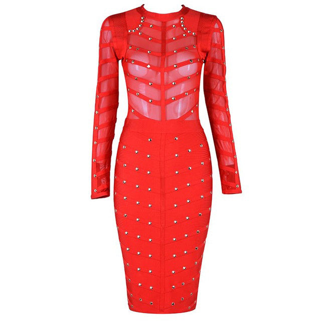 Molten Gold Bodycon – Dalbina After Dark