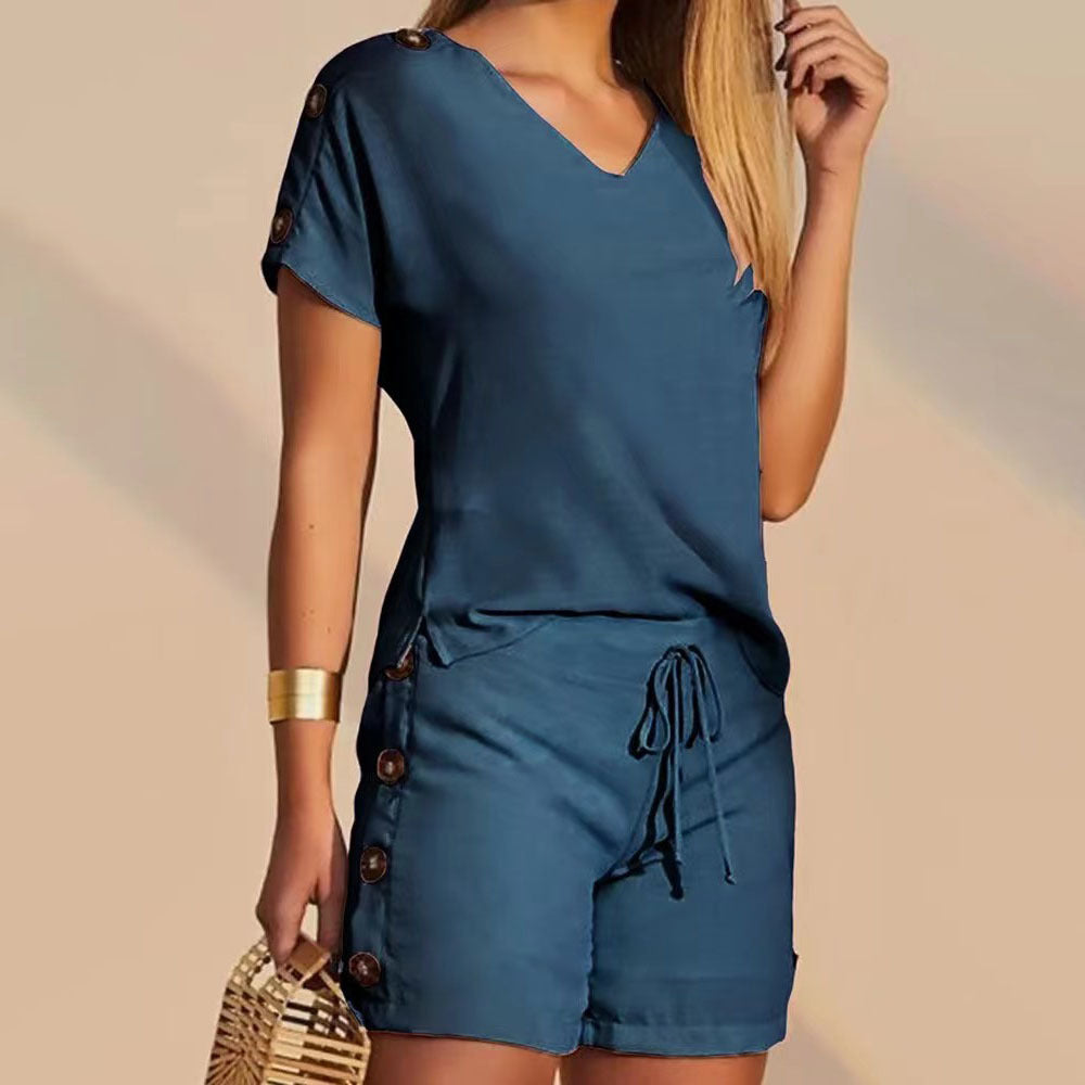 Vibe Set – Buttoned Co-Ord Cool