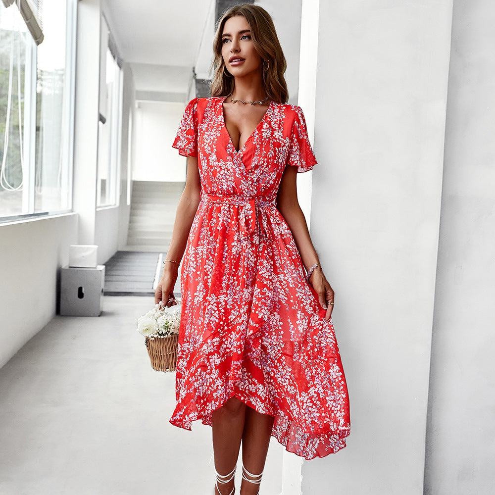 EuroFlair Print Dress