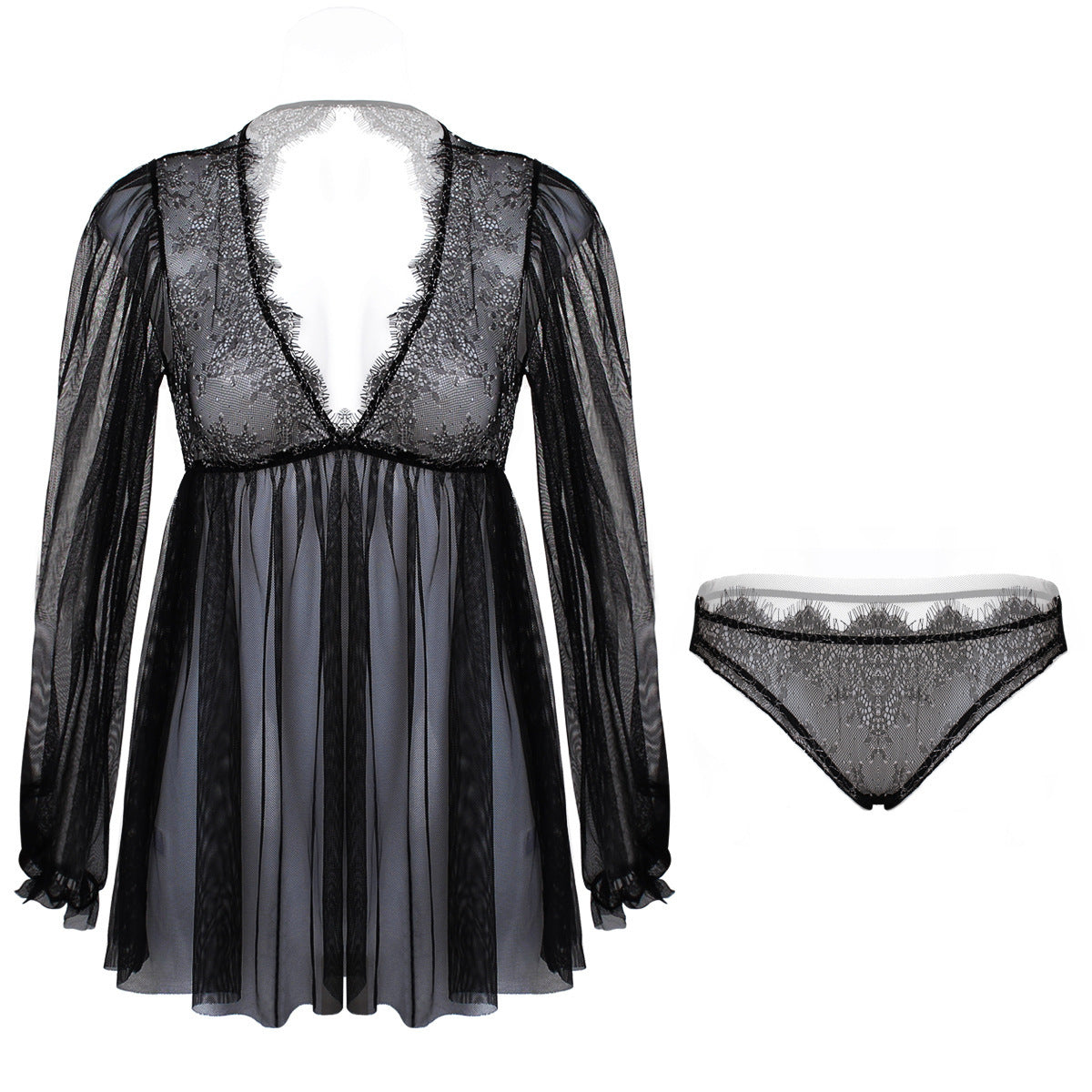 Bold Cut-Out Baddie Night Set