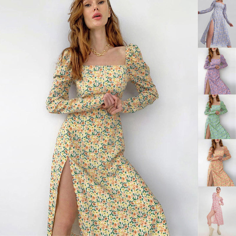Boho Slit Maxi Dress – Youth Edit