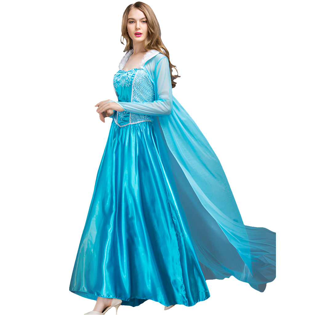 Frozen Dream Satin Princess Dress – Dalbina Fantasy Edit