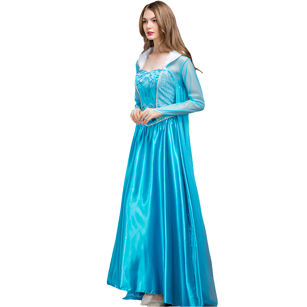 Frozen Dream Satin Princess Dress – Dalbina Fantasy Edit