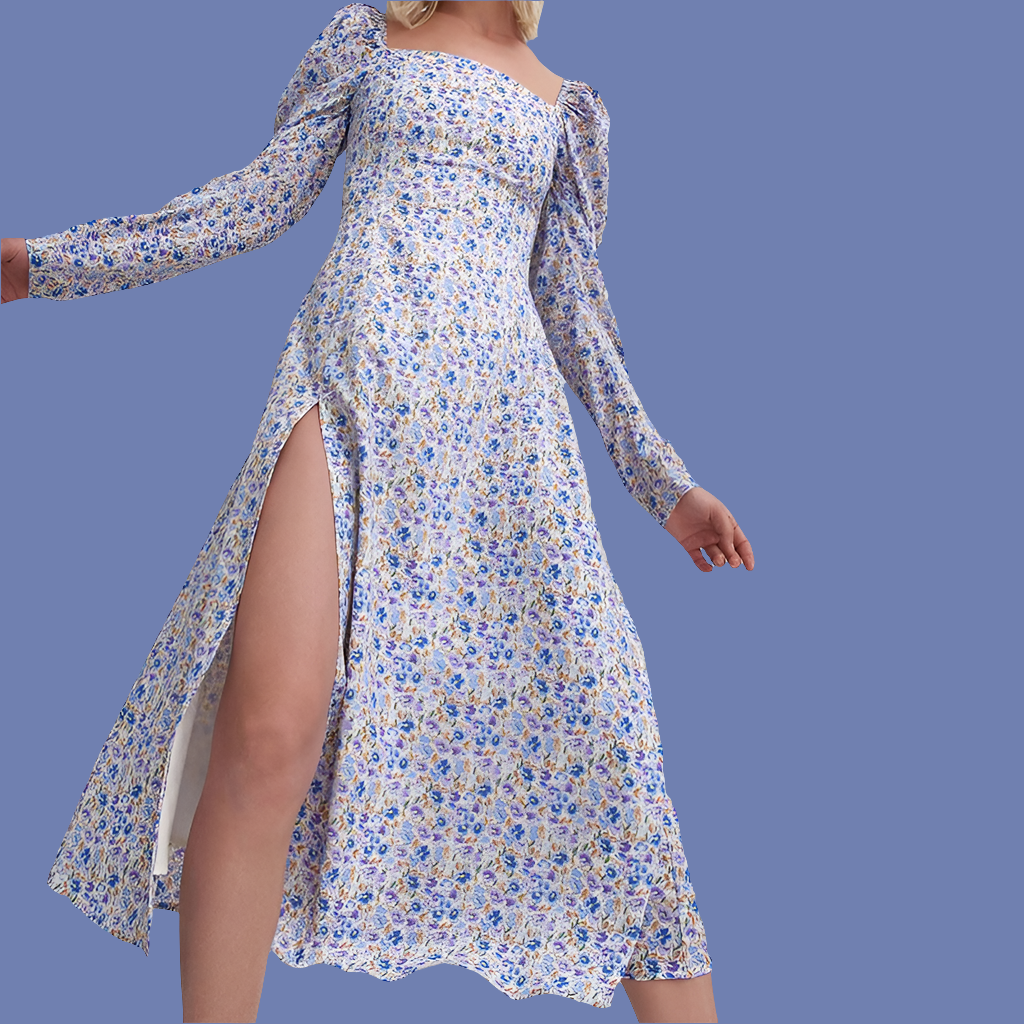 Boho Slit Maxi Dress – Youth Edit
