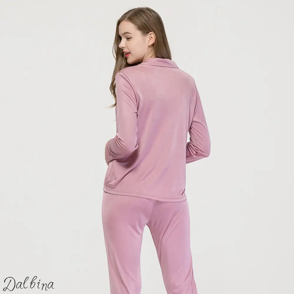 Dalbina Essentials – Luxe Knit Silk Set Luxe Lounge Set