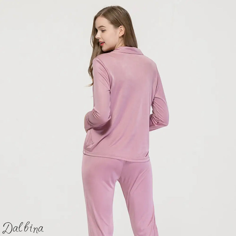 Dalbina Essentials – Luxe Knit Silk Set Luxe Lounge Set
