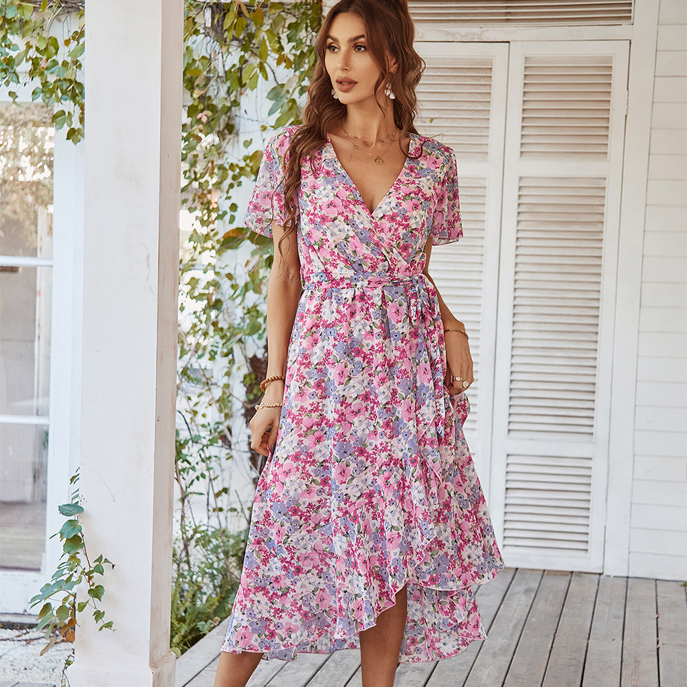 EuroFlair Print Dress