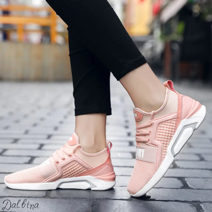 Ladies Breathable Sports Student Casual Travel Shoes