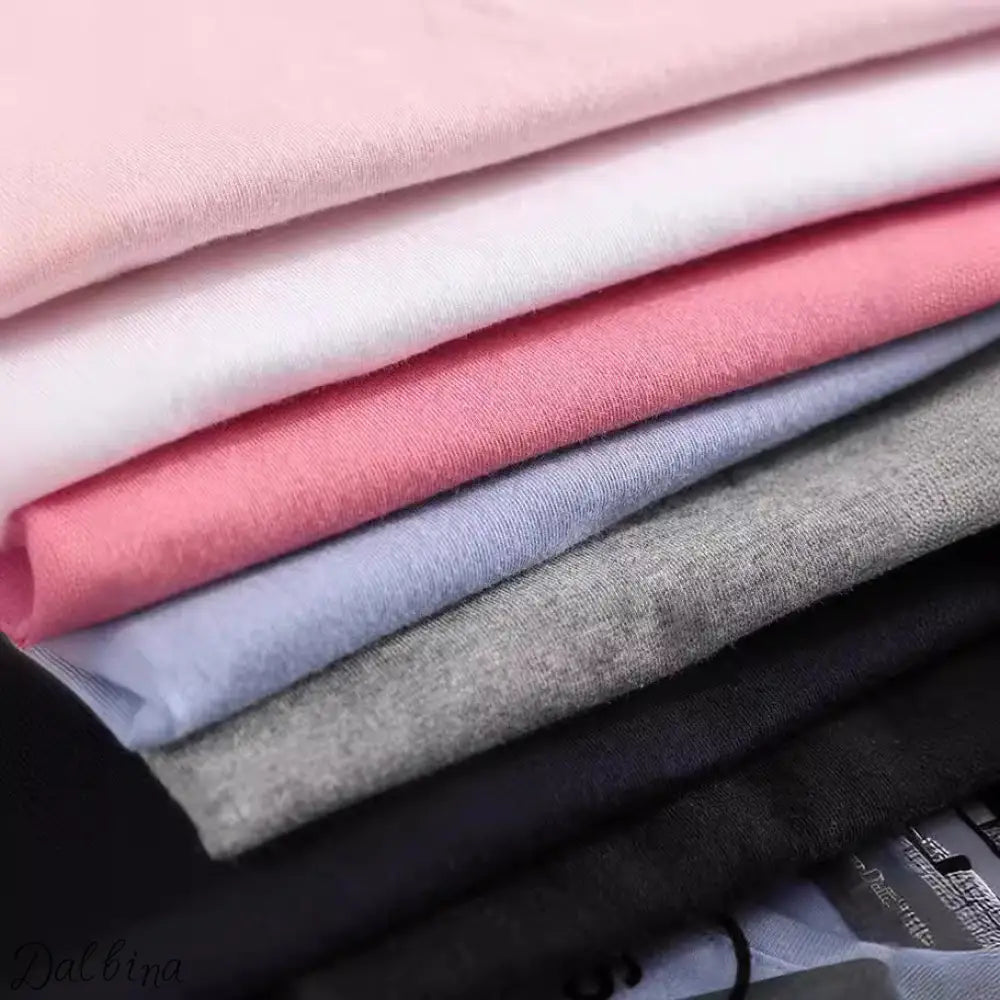 Pure cotton short-sleeved t-shirt for women