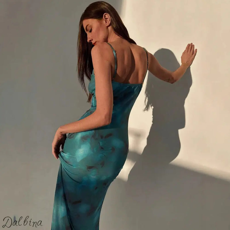 Slimming Suspenders Slim Fit Pure Desire Style High Sense Dress Women’s Dresses